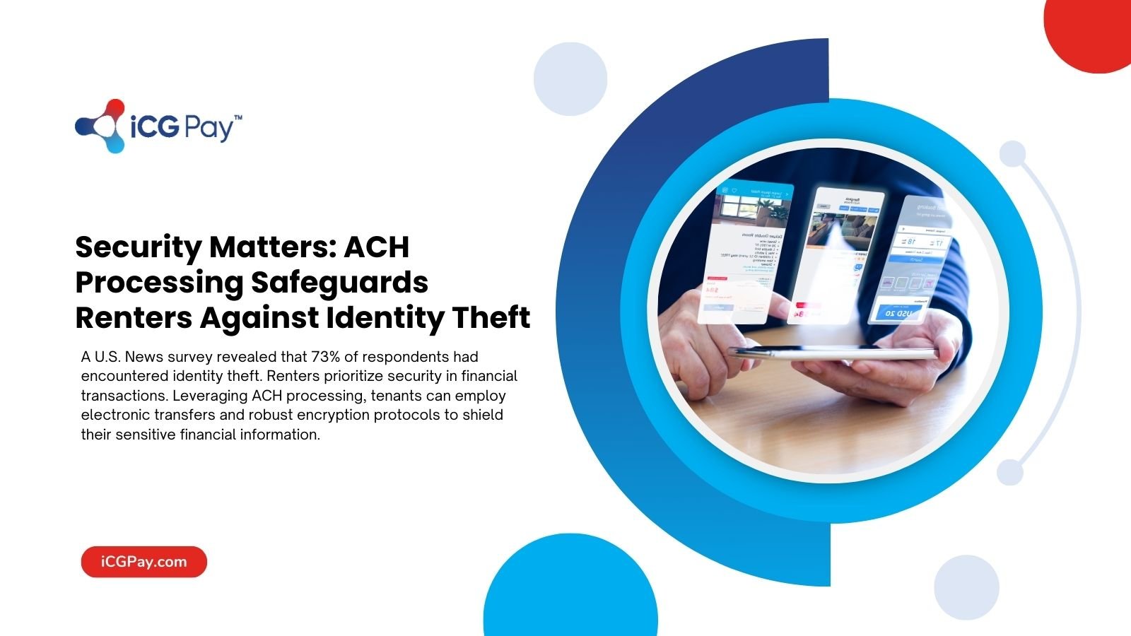 ACH processing security for renters