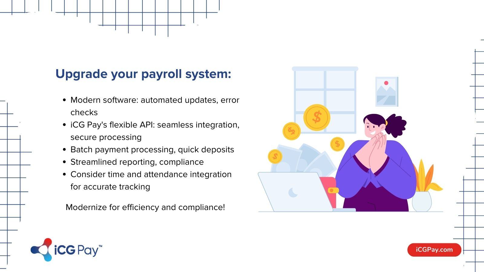 Upgrade your payroll system
