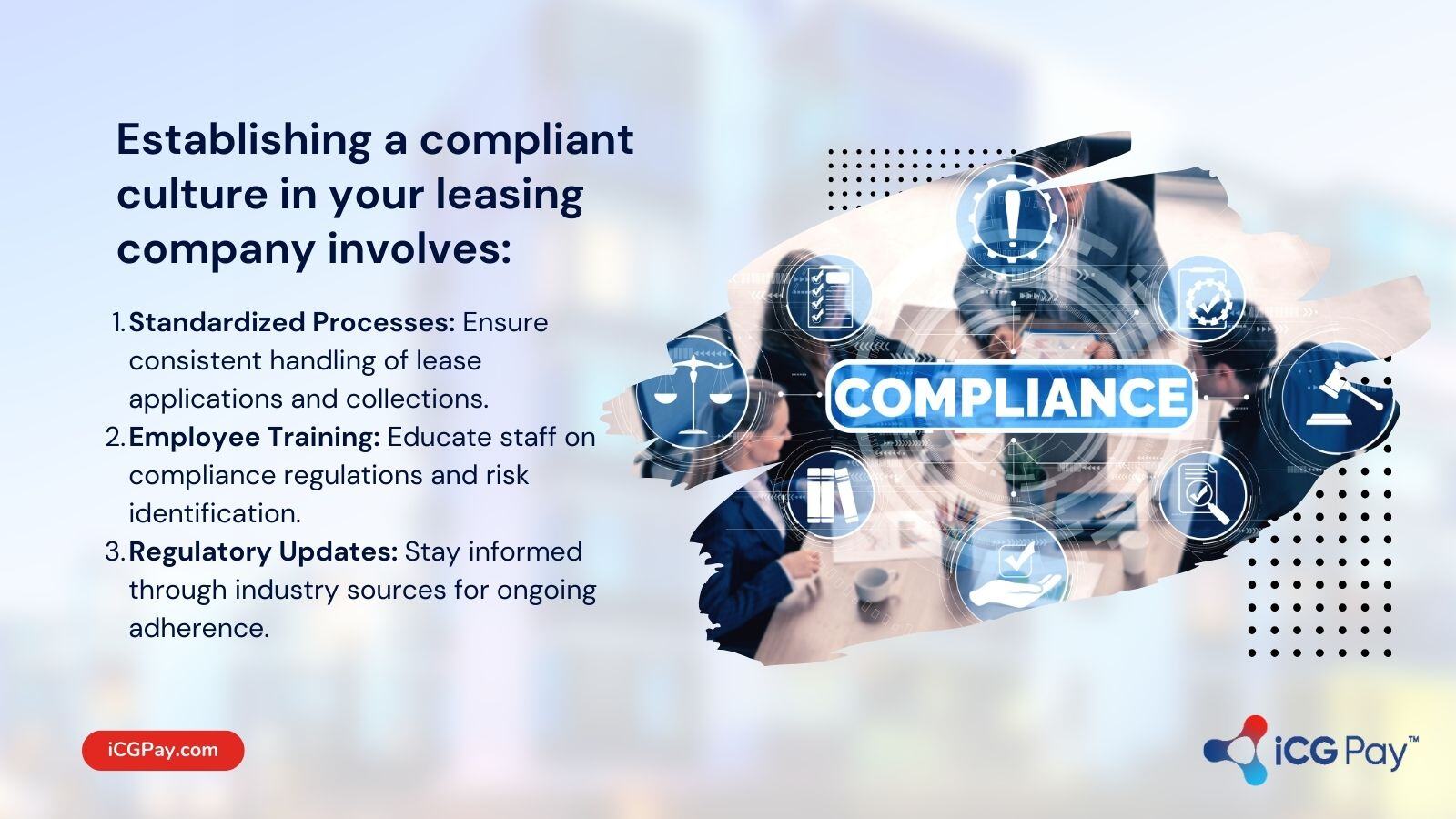 Compliance in leasing services
