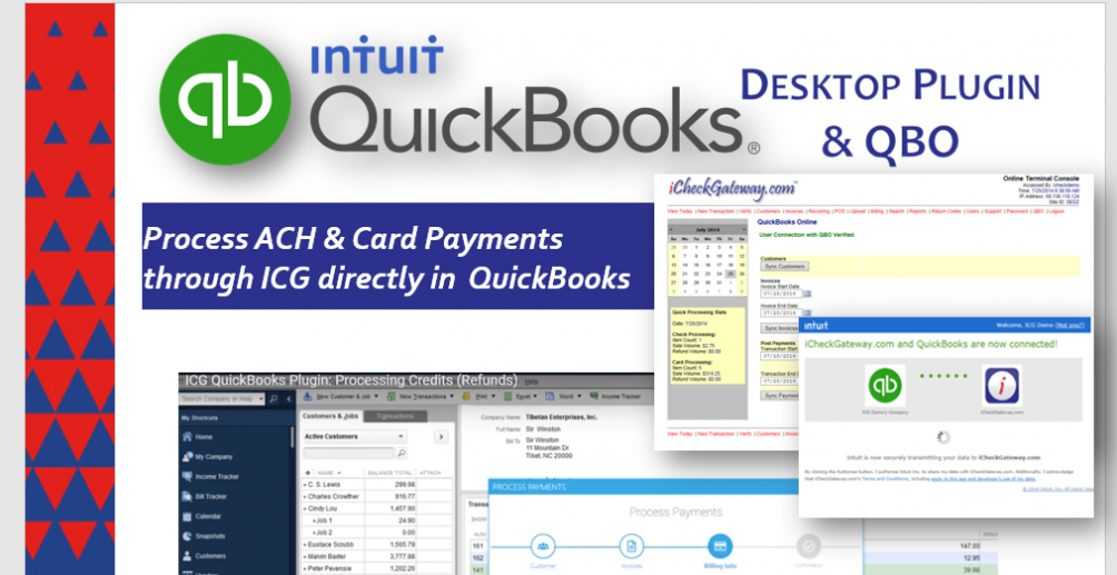 iCheckGateway.com Introduces QuickBooks Plugins
