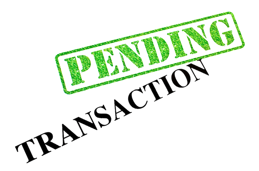 pending credit card transaction